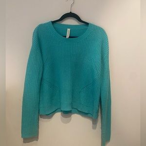Aeropostale Blue Knit Sweater - size L